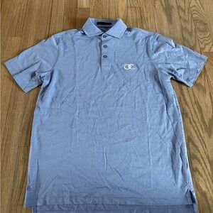 Greyson Men's Light Blue Polo Shirt with Chest Logo